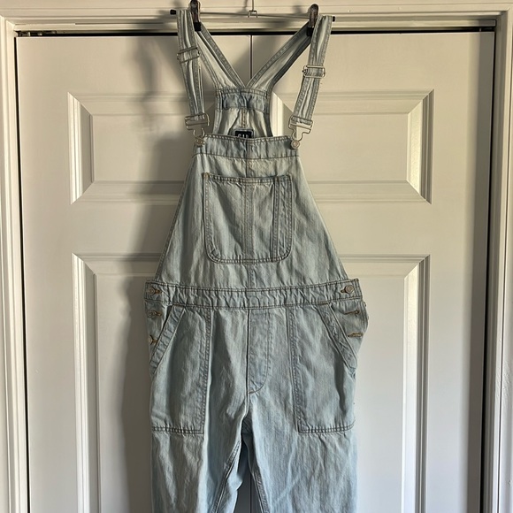 Gap Denim Light Wash Overalls - Picture 2 of 9